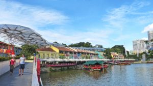 ล่องเรือบนแม่น้ำสิงคโปร์ singapore river cruise singaporeaddict toptenhotel 2